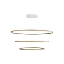 Golden 5460-59-47-35 DW - Golden Lighting Veritas Integrated LED 59in 3-tier Chandelier in Driftwood